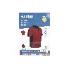POLO HELA ELASTANO 210 G/M2 ROJO OSCURO-NEGRO TALLA L