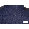 SUDADERA RANGER CUELLO CREMALLERA 280GMS AZUL-NEGRO T-L