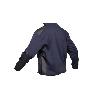 SUDADERA RANGER CUELLO CREMALLERA 280GMS AZUL-NEGRO T-M