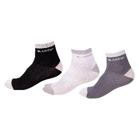 SET DE 3 PARES DE CALCETINES CAÑA MEDIA TALLAS 36-41