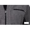 CHAQUETA POLAR MODELO WALKER 370 G/M GRIS-NEGRO TALLA XL