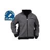 CHAQUETA POLAR MODELO WALKER 370 G/M GRIS-NEGRO TALLA XXXL