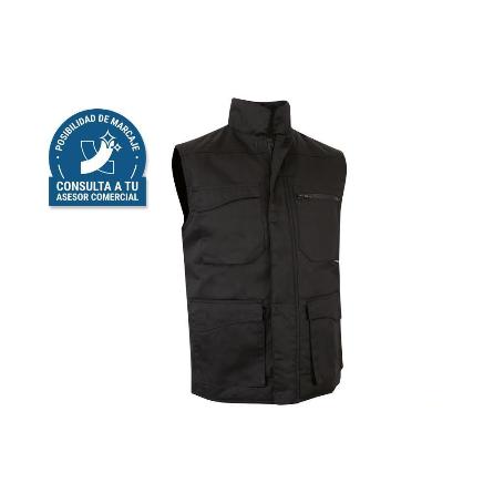 CHALECO MULTIBOLS. ACOLCHADO COLT 245GMS/M NEGRO T-XXXL
