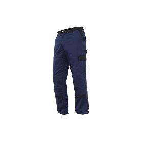 PANTALON TRAB. FLEX. JANO REGULAR FIT MAR/NEGRO T-62
