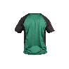 CAMISETA TRANSPIRABLE MODELO PILOTE VERDE-NEGRA 160 G/M2 TALLA-L