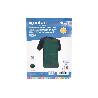 CAMISETA TRANSPIRABLE MODELO PILOTE VERDE-NEGRA 160 G/M2 TALLA-XXL