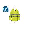 CHAQUETA DE LLUVIA DE ALTA VISIBILIDAD MODELO PÓLUX AMARILLA TALLA XXL