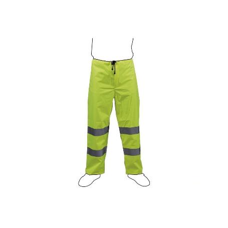 PANTALÓN DE LLUVIA DE ALTA VISIBILIDAD MODELO RIGEL AMARILLA TALLA XL