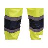 PANTALÓN DE LLUVIA DE ALTA VISIBILIDAD MODELO BELLATRIX AMARILLA Y AZUL TALLA XXXL