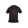 CAMISETA TRANSPIRABLE MODELO PILOTE NEGRA 160 G/M2 TALLA-XXXL