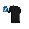 CAMISETA TRANSPIRABLE MODELO PILOTE NEGRA 160 G/M2 TALLA-XXXL