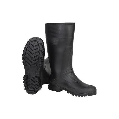 BOTA ALTA DE AGUA PVC NEGRA TALLA 38