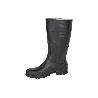 BOTA ALTA DE AGUA PVC NEGRA TALLA 38