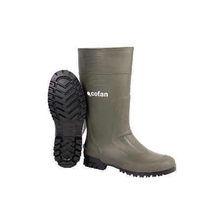 BOTA ALTA DE AGUA PVC VERDE TALLA 37
