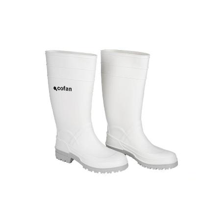 BOTA AGUA PVC BLANCA TALLA 37