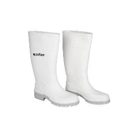 BOTA AGUA PVC BLANCA TALLA 40