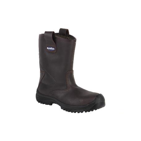 BOTA PIEL FORRADA SEGURIDAD S3 (MODELO MEGAN) T-37