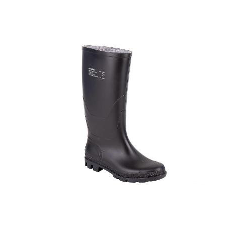 BOTA ALTA DE AGUA PVC NEGRA OB FO SR TALLA 41