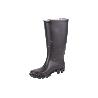BOTA ALTA DE AGUA PVC NEGRA OB FO SR TALLA 41