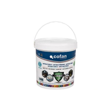 PINTURA PLASTICA ANTIBACTERIAS IONES PLATA 12 L