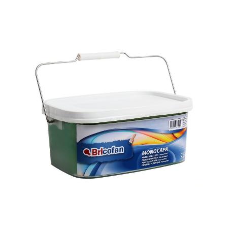 PINTURA PLÁSTICA MONOCAPA VERDE MEDIO (2,5 LT)