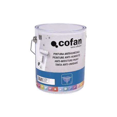PINTURA ANTIHUMEDAD SINTÉTICA (4 L)  BLANCO SATINADO