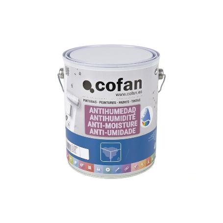 PINTURA ANTIHUMEDAD AL AGUA (4 L)  BLANCO MATE