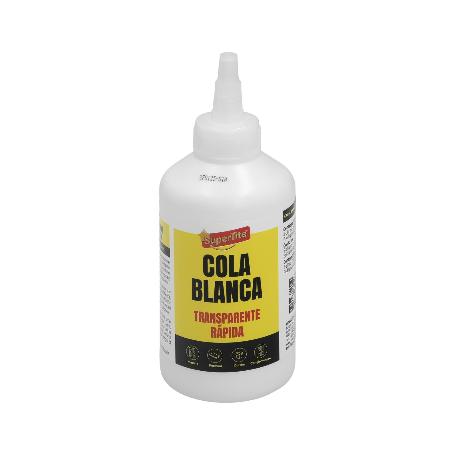 COLA BLANCA TRANSPARENTE BOTELLA 250 GR.