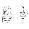 SUJETACABLES ACERO INOXIDABLE M-12   CAJA 5 UNID.
