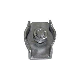 SUJETACABLES PLANO SIMPLE M-2 INOX VENTA UNITARIA