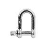 GRILLETE RECTO INOX M-5 VENTA UNITARIA