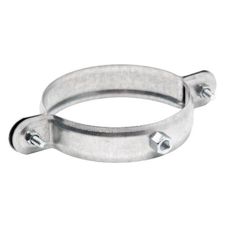 ABRAZADERA METALICA M-8 PARA TUBO 125MM.VENTA UNITARIA
