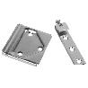 SET COLGADOR DE ARMARIO ZINCADO 53 MM   CAJA 50 UNID.