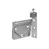 SET COLGADOR DE ARMARIO ZINCADO 53 MM   CAJA 50 UNID.