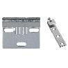SET COLGADOR DE ARMARIO ZINCADO 60 MM  VENTA UNITARIA