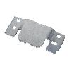 SET 2 UDS CHAPA ANCLAJE ZINCADA 100 X 47 MM VENTA UNITARIA