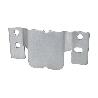 SET 2 UDS CHAPA ANCLAJE ZINCADA 100 X 47 MM VENTA UNITARIA