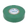 CINTA AISLANTE 180 MICRAS VERDE 19MMX20 METROS   CAJA 10 UNID.