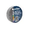 CINTA AISLANTE 180 MICRAS GRIS 19MMX20 METROS   CAJA 10 UNID.