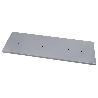 CONJUNTO BANDEJA BLANCA 1000X300MM CON 6 ORIFICIOS DE 9 MM