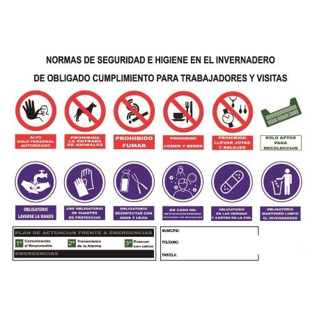 CARTEL MULTISEÑAL 70 X 100 MM
