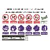 CARTEL MULTISEÑAL 70 X 100 MM