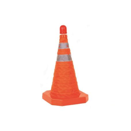 CONO PLEGABLE SIN LUZ 70 CM