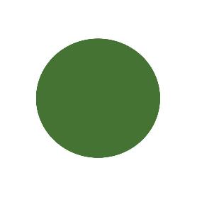 CIRCULO ADHESIVO VERDE 150 MM PARA CRISTAL