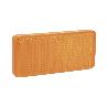 CATADIÓPTRICO RECTANGULAR ÁMBAR 94 X 44 MM CON ADHESIVO
