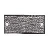 CATADIÓPTRICO RECTANGULAR BLANCO 106 X 50 MM CON AGUJERO SIN TORNILLO