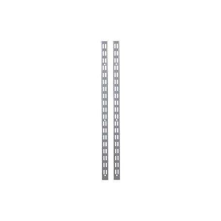 PACK 2 CREMALLERAS PARED PARA ESTANTERÍAS 1608X30X25 MM