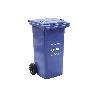 CONTENEDOR 2 RUEDAS 120 LITROS COLOR VERDE
