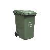 CONTENEDOR 2 RUEDAS 360LT COLOR VERDE