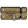 PASADOR BASE PLÁSTICO CROMO MATE 65 MM   CAJA 25 UNID.
